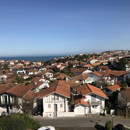 Avec Terrasse Et Piscine A Guethary, Proche Plages - Fr-1-239-604 아파트 게타리